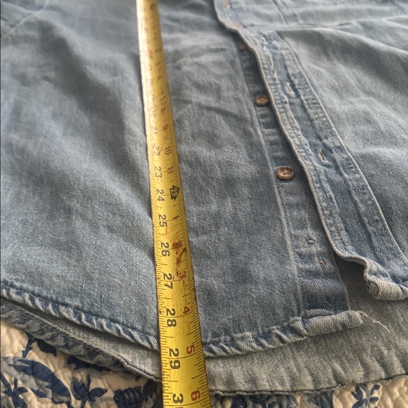 GAP Women's Vintage 100% Cotton Denim Jean Shirt Jacket - Picture 9 of 9
